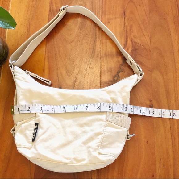 Roots Y2K Cream Neutral Tone Casual Festival Roomy Shoulder Bag. - Picture 10 of 14